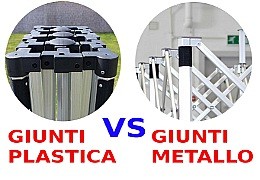 Gazebo pieghevole : Giunti in plastica VS Giunti in metallo